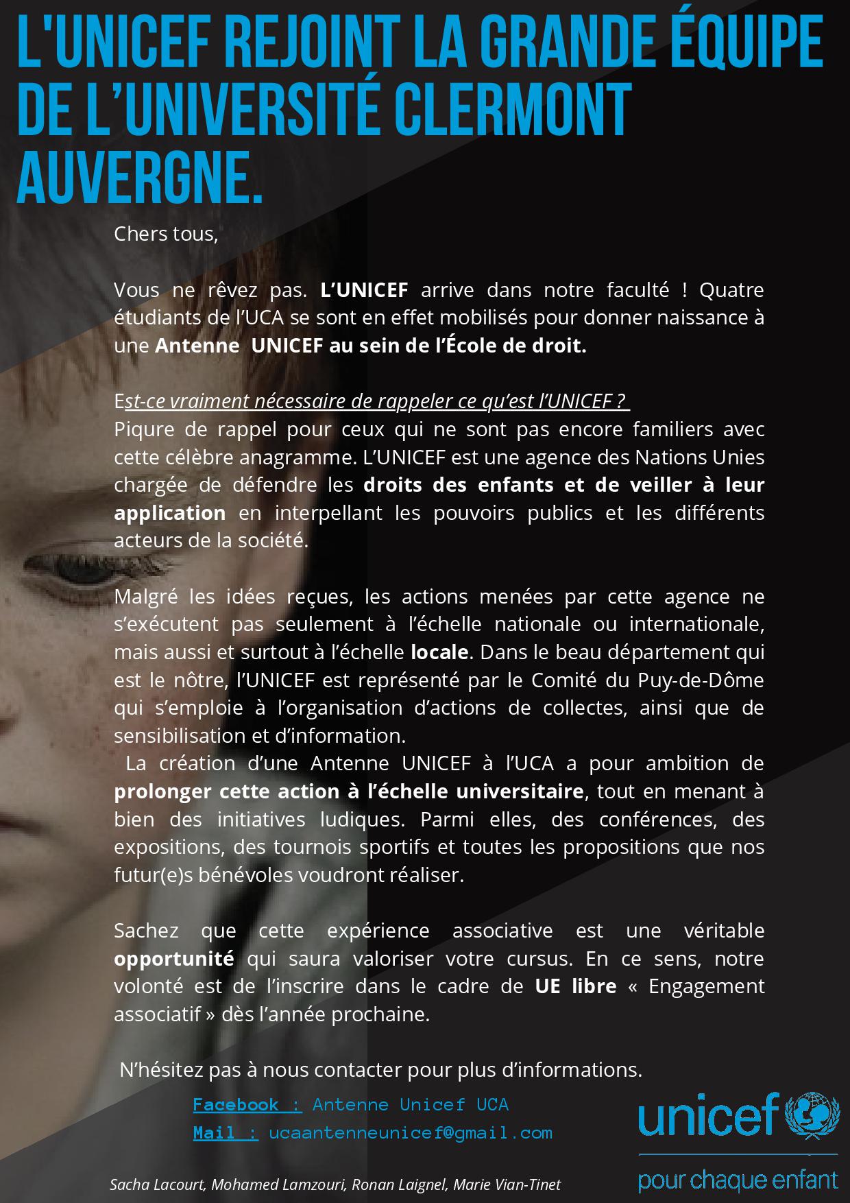 Antenne UNICEF